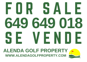 Alenda Golf Property for Sale Sign